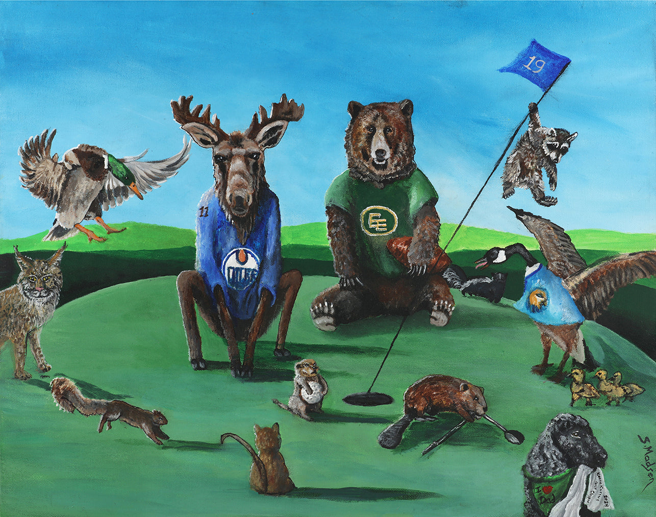 Critters on the Green